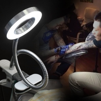 Lampa kosmetyczna z zaciskiem pierścieniowa LED USB [22210000680]